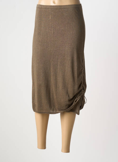 Fustă midi verde ESCORPION femeie