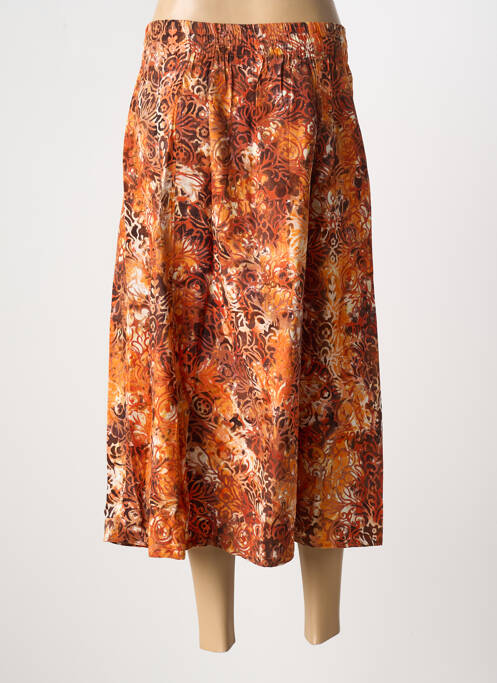 Fustă lungă portocaliu TANAWA femeie