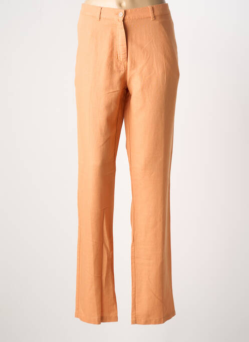 Pantalon chino portocaliu LCDN femeie
