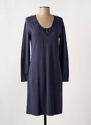 Rochie midi mâneci lungi mâneci lungi albastru OLSEN femeie