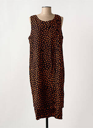 Rochie lungă portocaliu TANAWA femeie