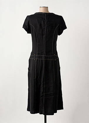 Rochie midi mâneci scurte mâneci scurte negru JOCAVI femeie