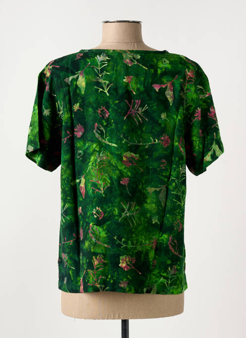 Top mâneci scurte mâneci scurte verde C. BY BEA femme