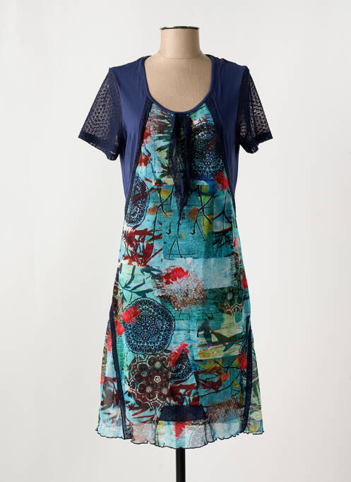 Rochie midi albastru GUY DUBOUIS femeie