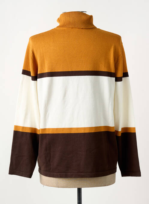 Pulover cu guler înalt galben MICHA femeie