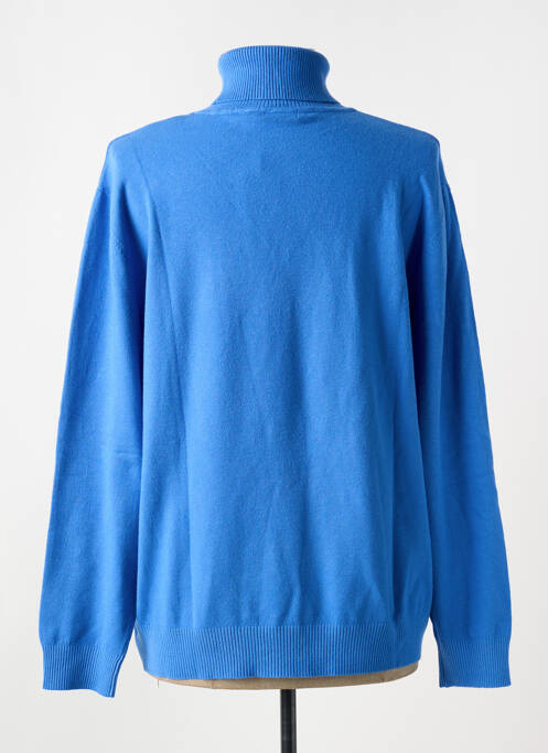 Pulover cu guler înalt albastru MARINELLO femeie