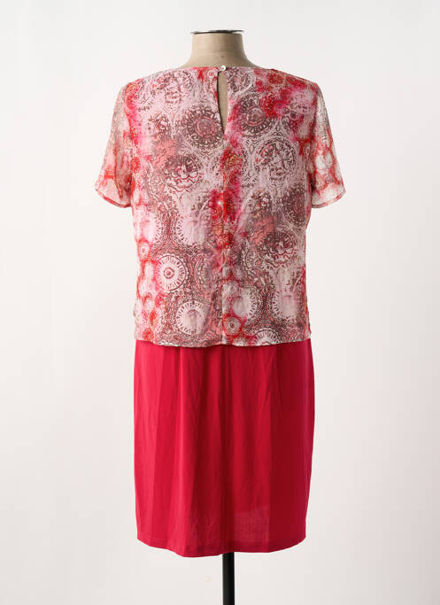 Rochie midi roșu GUY DUBOUIS femeie