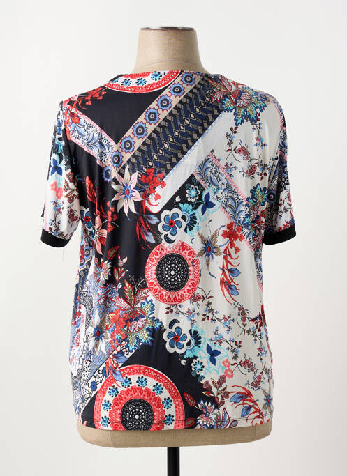 Tricou elasticitate mâneci scurte negru ONCALA femme