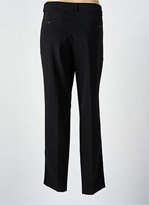Pantalon chino broderie galoni laterali mărime normală negru LCDN femeie