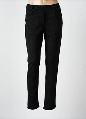 Jegging țesătură suedină mărime normală negru GUY DUBOUIS femeie