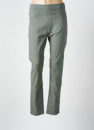 Jegging țesătură denim mărime normală verde NANA BELLE femeie