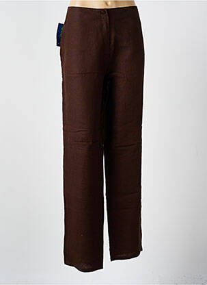 Pantalon drept maro QUATTRO femeie