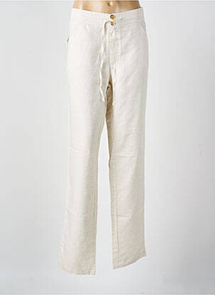 Pantalon drept bej WALTRON femeie