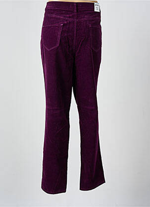 Pantalon slim elasticitate mărime normală violet GARDEUR femeie