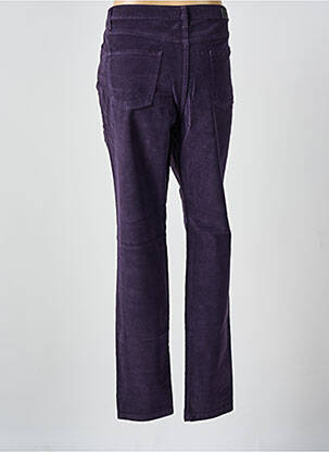 Pantalon slim elasticitate mărime normală violet LCDN femeie