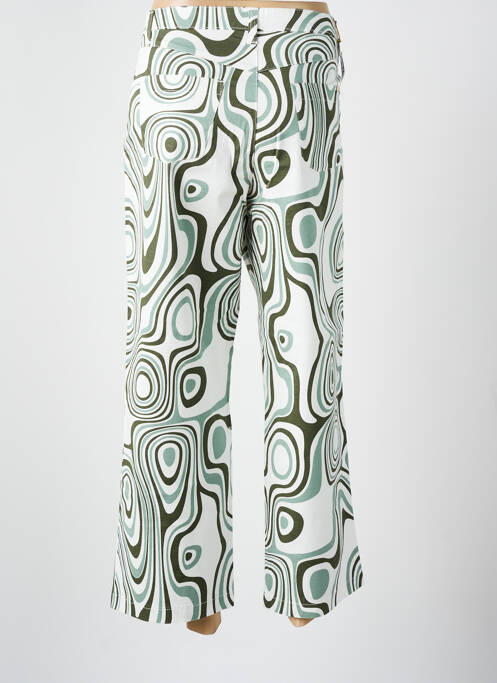 Pantalon 7/8 verde WALTRON femeie