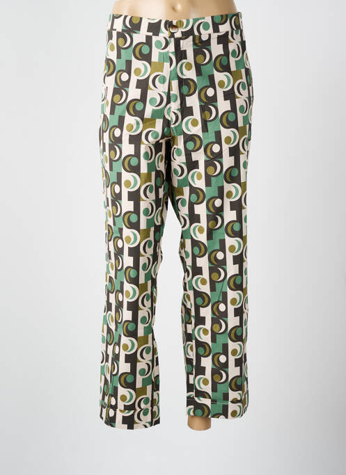 Pantalon drept verde WALTRON femeie