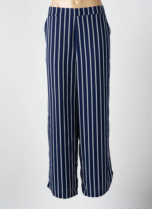 Pantalon larg albastru SMASHED LEMON femeie