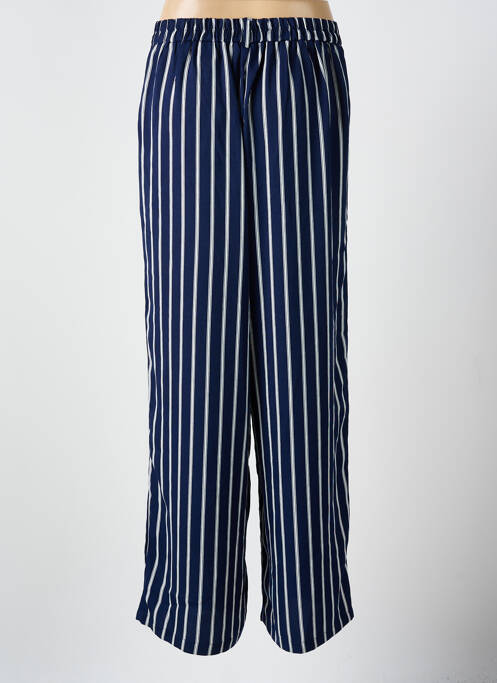 Pantalon larg albastru SMASHED LEMON femeie