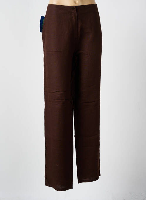 Pantalon drept maro QUATTRO femeie