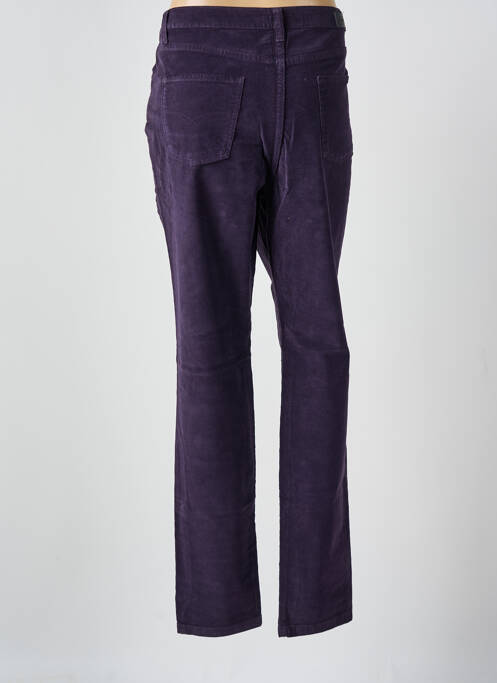 Pantalon slim violet LCDN femeie