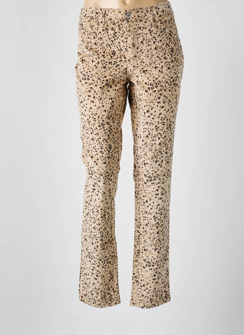 Pantalon slim bej WALTRON femeie