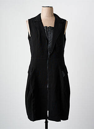 Rochie midi negru ARELINE femeie