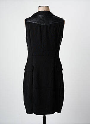 Rochie midi fără mâneci fără mâneci negru ARELINE femeie