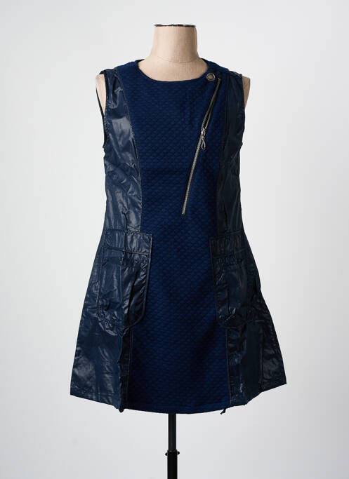 Rochie scurtă albastru ARELINE femeie