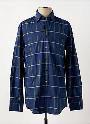 Cămașă cu mâneci lungi albastru SEIDEN STICKER bărbat