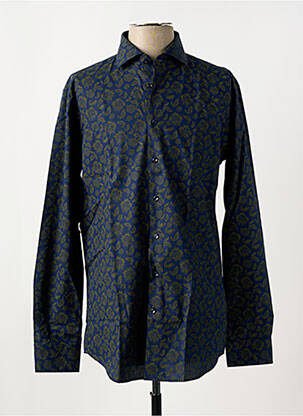 Cămașă cu mâneci lungi albastru SEIDEN STICKER bărbat