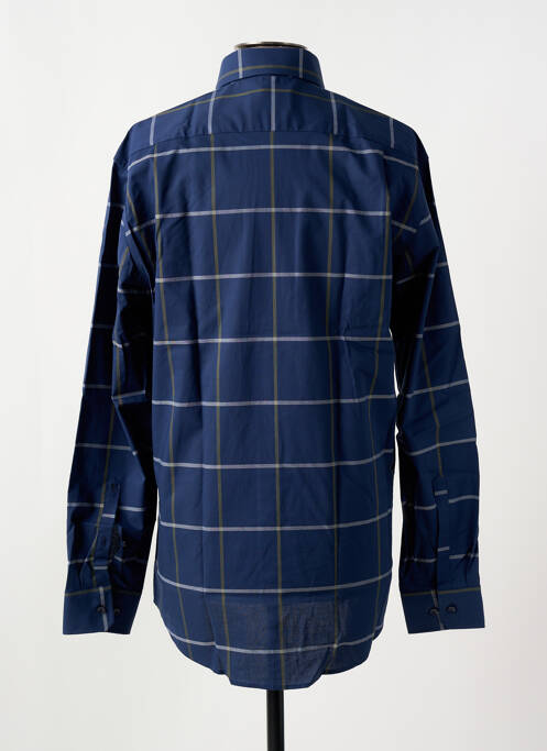 Cămașă cu mâneci lungi albastru SEIDEN STICKER bărbat