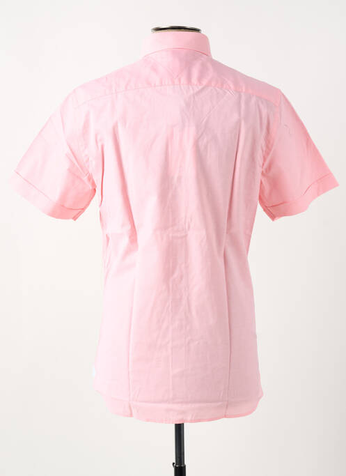 Cămașă cu mâneci scurte roz TOMMY HILFIGER bărbat