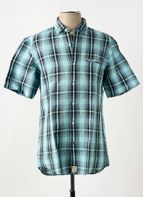 Cămașă cu mâneci scurte albastru PIERRE CARDIN bărbat