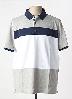Polo croială dreaptă mâneci scurte gri PIERRE CARDIN bărbat