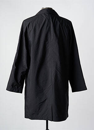 Trench guler tip costum fără glugă negru BRUNO SAINT HILAIRE bărbat