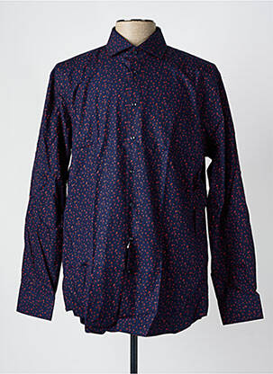 Cămașă cu mâneci lungi albastru SEIDEN STICKER bărbat