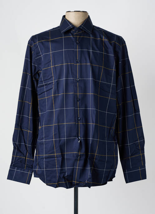 Cămașă cu mâneci lungi albastru SEIDEN STICKER bărbat