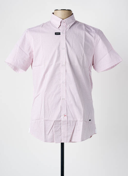 Cămașă cu mâneci scurte alb DELAHAYE bărbat