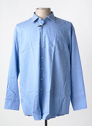Cămașă cu mâneci lungi albastru SEIDEN STICKER bărbat