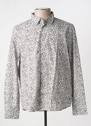 Cămașă cu mâneci lungi maro DELAHAYE bărbat