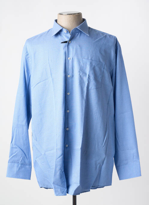 Cămașă cu mâneci lungi albastru SEIDEN STICKER bărbat