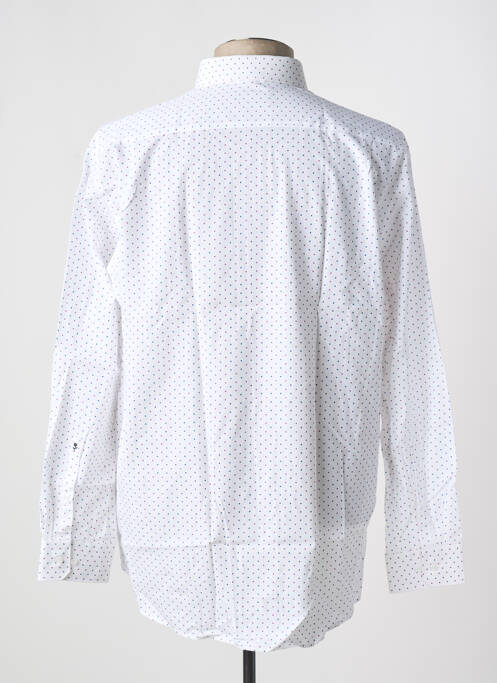 Cămașă cu mâneci lungi alb SEIDEN STICKER bărbat