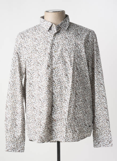 Cămașă cu mâneci lungi maro DELAHAYE bărbat