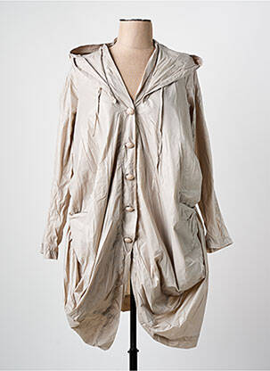 Jachetă vânt bej ARELINE femeie