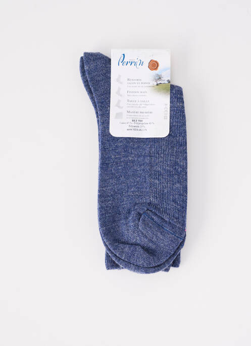 Șosete albastru PERRIN unisex