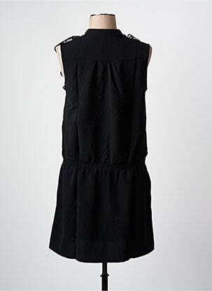 Rochie scurtă fără mâneci fără mâneci negru ARELINE femeie