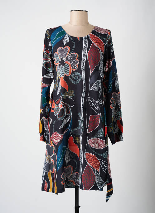 Rochie midi negru LO! LES FILLES femeie