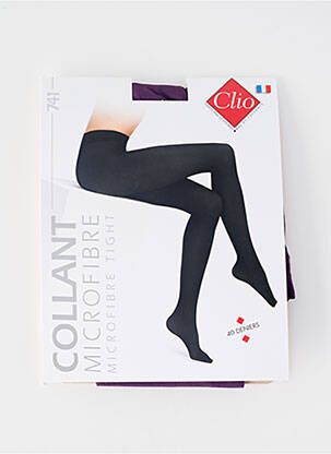 Colanți elastic în talie violet CLIO femeie
