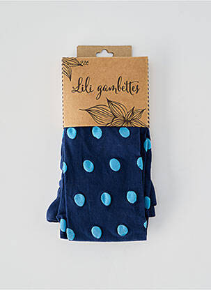 Colanți albastru LILI GAMBETTES femeie